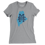 Maine Home State Women's T-Shirt-Allegiant Goods Co. Vintage Sports Apparel