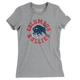 Columbus Bullies Football Women's T-Shirt-Allegiant Goods Co. Vintage Sports Apparel