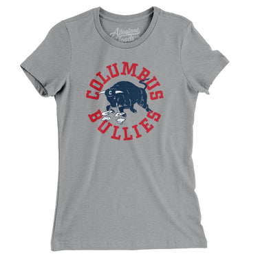 Columbus Bullies Football Women's T-Shirt-Allegiant Goods Co. Vintage Sports Apparel