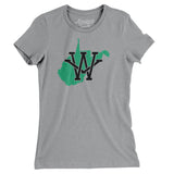 West Virginia Home State Women's T-Shirt-Allegiant Goods Co. Vintage Sports Apparel
