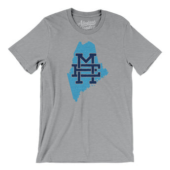 Maine Home State Men/Unisex T-Shirt-Allegiant Goods Co. Vintage Sports Apparel