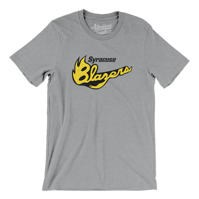 Syracuse Blazers Hockey Men/Unisex T-Shirt-Athletic Heather-Allegiant Goods Co. Vintage Sports Apparel