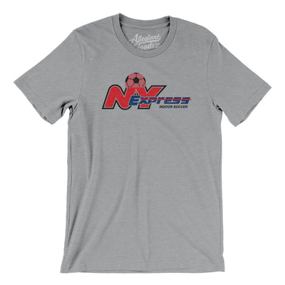 New York Express Soccer Men/Unisex T-Shirt-Athletic Heather-Allegiant Goods Co. Vintage Sports Apparel
