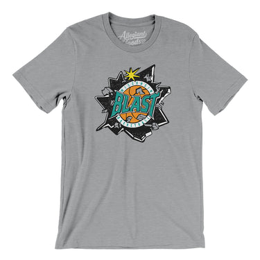 Wisconsin Blast Basketball Men/Unisex T-Shirt-Allegiant Goods Co. Vintage Sports Apparel