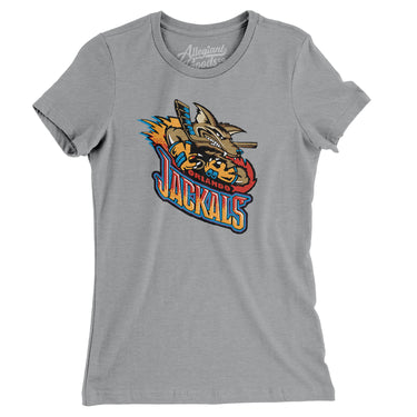 Orlando Jackals Roller Hockey Women's T-Shirt-Allegiant Goods Co. Vintage Sports Apparel