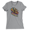 Orlando Jackals Roller Hockey Women's T-Shirt-Athletic Heather-Allegiant Goods Co. Vintage Sports Apparel