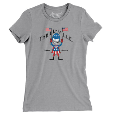 Thrill-ville USA Amusement Park Women's T-Shirt-Allegiant Goods Co. Vintage Sports Apparel