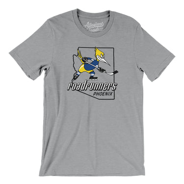 Phoenix Roadrunners Hockey Men/Unisex T-Shirt-Allegiant Goods Co. Vintage Sports Apparel