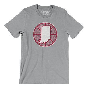 Indiana Basketball Men/Unisex T-Shirt-Allegiant Goods Co. Vintage Sports Apparel