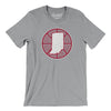 Indiana Basketball Men/Unisex T-Shirt-Athletic Heather-Allegiant Goods Co. Vintage Sports Apparel