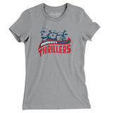 Rapid City Thrillers Basketball Women's T-Shirt-Allegiant Goods Co. Vintage Sports Apparel