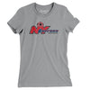 New York Express Soccer Women's T-Shirt-Silver-Allegiant Goods Co. Vintage Sports Apparel