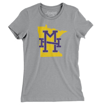 Minnesota Home State Women's T-Shirt-Allegiant Goods Co. Vintage Sports Apparel