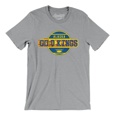 Alaska Gold Kings Hockey Men/Unisex T-Shirt-Allegiant Goods Co. Vintage Sports Apparel