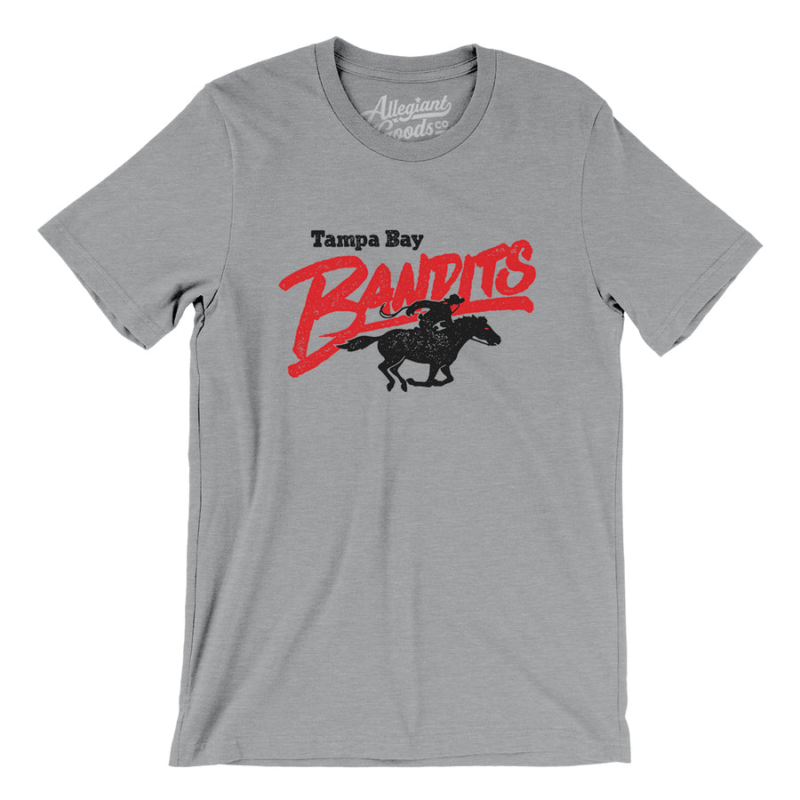 Tampa Bay Bandits Football Men/Unisex T-Shirt, Athletic Heather / L