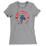 St Louis Flyers Hockey Women's T-Shirt-Allegiant Goods Co. Vintage Sports Apparel