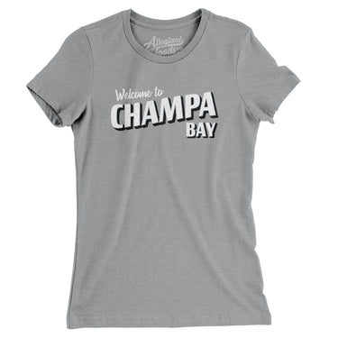 Champa Bay Women's T-Shirt-Allegiant Goods Co. Vintage Sports Apparel