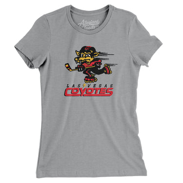 Las Vegas Coyotes Roller Hockey Women's T-Shirt-Allegiant Goods Co. Vintage Sports Apparel