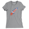 Jacksonville Rockets Hockey Women's T-Shirt-Athletic Heather-Allegiant Goods Co. Vintage Sports Apparel