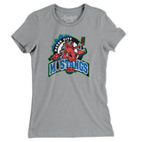Motor City Mustangs Roller Hockey Women's T-Shirt-Allegiant Goods Co. Vintage Sports Apparel