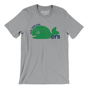New England Whalers Hockey Men/Unisex T-Shirt-Allegiant Goods Co. Vintage Sports Apparel