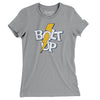 Bolt Up Women's T-Shirt-Athletic Heather-Allegiant Goods Co. Vintage Sports Apparel