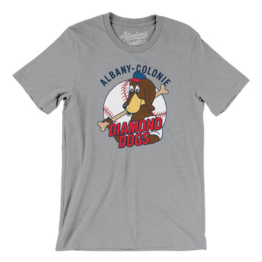 Albany-Colonie Diamond Dogs Baseball Men/Unisex T-Shirt-Allegiant Goods Co. Vintage Sports Apparel