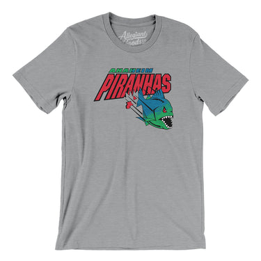 Anaheim Piranhas Arena Football Men/Unisex T-Shirt-Allegiant Goods Co. Vintage Sports Apparel