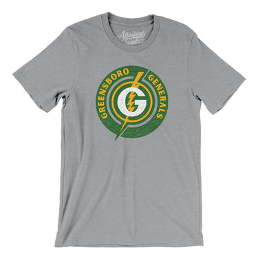 Greensboro Generals Hockey Men/Unisex T-Shirt-Allegiant Goods Co. Vintage Sports Apparel