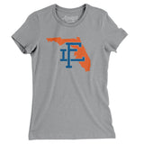 Florida Home State Women's T-Shirt-Allegiant Goods Co. Vintage Sports Apparel