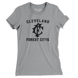 Cleveland Forest Citys Baseball Women's T-Shirt-Allegiant Goods Co. Vintage Sports Apparel
