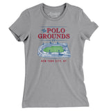 Polo Grounds Stadium Women's T-Shirt-Allegiant Goods Co. Vintage Sports Apparel