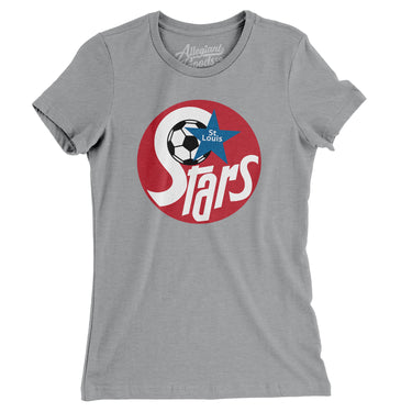 St. Louis Stars Soccer Women's T-Shirt-Allegiant Goods Co. Vintage Sports Apparel