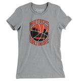 Baltimore Metros Basketball Women's T-Shirt-Allegiant Goods Co. Vintage Sports Apparel