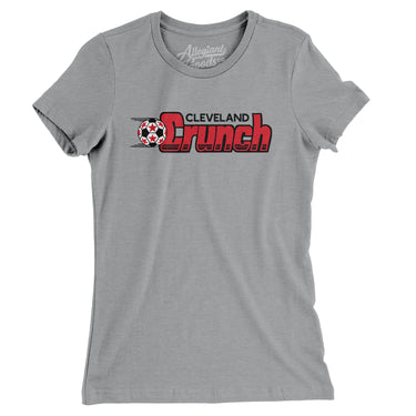 Cleveland Crunch Soccer Women's T-Shirt-Allegiant Goods Co. Vintage Sports Apparel