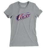 Detroit Fury Arena Football Women's T-Shirt-Allegiant Goods Co. Vintage Sports Apparel