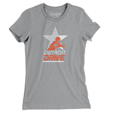 Detroit Drive Arena Football Women's T-Shirt-Allegiant Goods Co. Vintage Sports Apparel