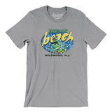Dinosaur Beach Amusement Park Men/Unisex T-Shirt-Allegiant Goods Co. Vintage Sports Apparel