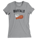 Buffalo Chicken Wings Women's T-Shirt-Allegiant Goods Co. Vintage Sports Apparel