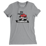 New England Steamrollers Football Women's T-Shirt-Allegiant Goods Co. Vintage Sports Apparel