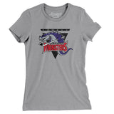 Lowell Lock Monsters Hockey Women's T-Shirt-Allegiant Goods Co. Vintage Sports Apparel