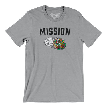 Mission Burrito Men/Unisex T-Shirt-Allegiant Goods Co. Vintage Sports Apparel