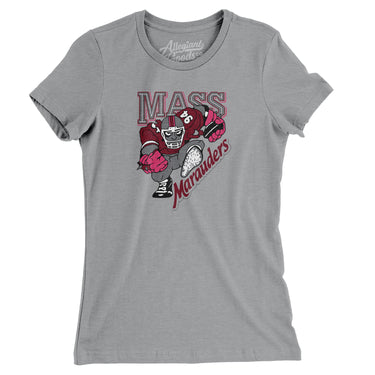 Massachusetts Marauders Arena Football Women's T-Shirt-Allegiant Goods Co. Vintage Sports Apparel