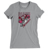 Massachusetts Marauders Arena Football Women's T-Shirt-Athletic Heather-Allegiant Goods Co. Vintage Sports Apparel