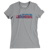 Philadelphia Atoms Soccer Women's T-Shirt-Allegiant Goods Co. Vintage Sports Apparel