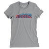 Philadelphia Atoms Soccer Women's T-Shirt-Athletic Heather-Allegiant Goods Co. Vintage Sports Apparel