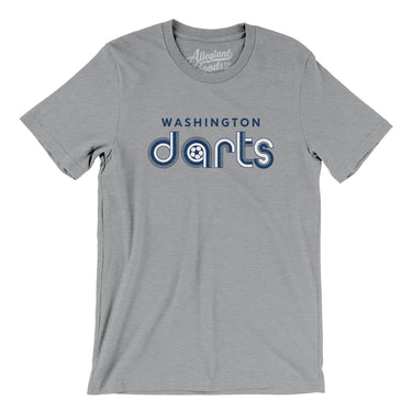 Washington Darts Soccer Men/Unisex T-Shirt-Allegiant Goods Co. Vintage Sports Apparel