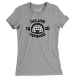 Duluth Eskimos Football Women's T-Shirt-Allegiant Goods Co. Vintage Sports Apparel