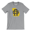 Georgia Home State Men/Unisex T-Shirt-Athletic Heather-Allegiant Goods Co. Vintage Sports Apparel