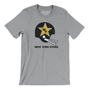 New York Stars Football Men/Unisex T-Shirt-Allegiant Goods Co. Vintage Sports Apparel